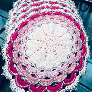 Portaplatos Pétalos de Rosas