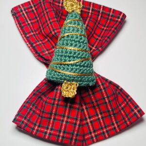 Servilletero Árbol de Navidad Dorado